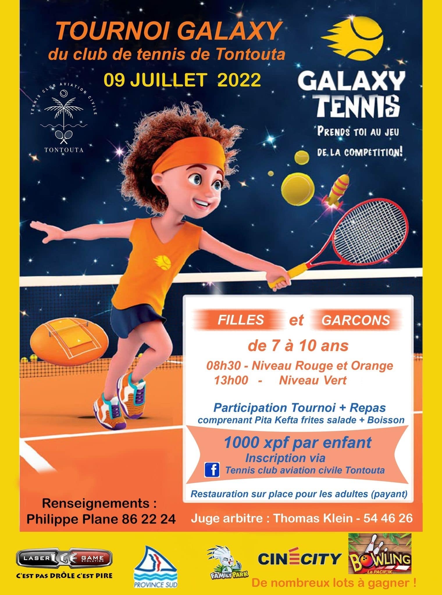 Galaxy Tontouta Ligue Caledonienne De Tennis