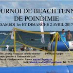 Beach tennis Poindimié Avril 2017